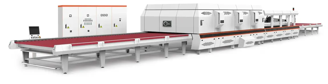 无间隙对流钢化炉